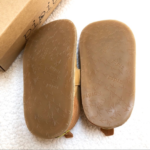 Pipit Caramel Suede Shoes Jill Mini Mary Jane’s 7 - Picture 11 of 13